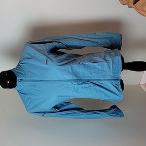 NWT Giro stow Windbreaker jacket teal